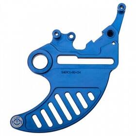 Sher-rd-13-blu Bullet Proof Designs Rear Disc Guard Blue