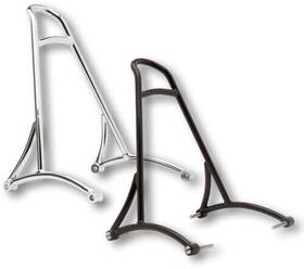 B13-1500c Burly Brand Sissy Bar Chrome Short 13 Inch For Harley Davidson Xl 04-17