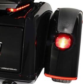 40041 Ciro Fender Blades Led Lights Red Harley Davidson Ultra Glide/street Glide