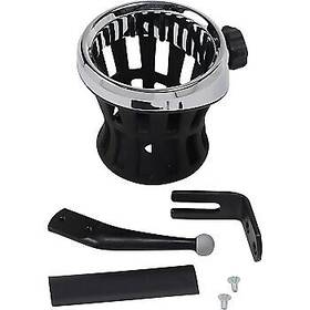 50421 Ciro Chrome Drink Cup Holder For Passenger Harley Ultra 98-13