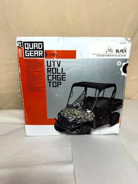 18-152-010401-rt Classic Accessories 18-163-010401-rt Accs Extreme Utv Roll Cage Top Black - 400 750 800