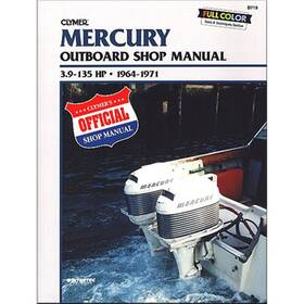 3.9-135hp Clymer Cb719 Manual For Mercury Outboard Ft64-71