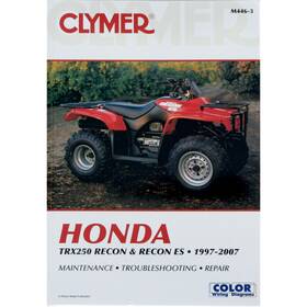 Cm4464 Clymer Manual For Honda Trx250 Es
