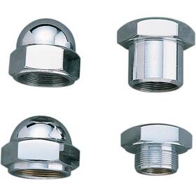 7619-1 Colony Stem Nut - Domed Hex Chrome