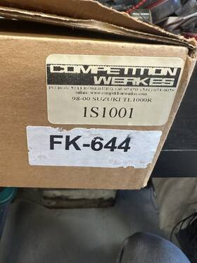 Is1001 Competition Werkes Suzuki Tl1000r 98-00 Rear Fender Mudguard Tail Tidy
