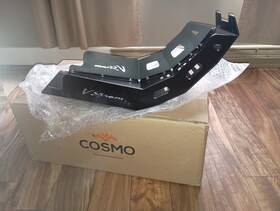 100.0037 Cosmo Accessories Steel Skidplate V-strom Dl650 2004-2012 Vstrom Mud Guard Fender Engine