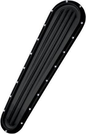 C1253-b Covingtons Dash Insert Dimpled Black Harley Davidson Road Glide/street Glide