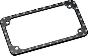 C1265-b Covingtons License Plate Frame Black
