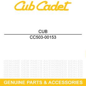 503-00153 Cub Cadet Left Side Board Decor Plate Challenger Cx750 Cx700 Cx500
