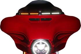 Cd-wt2-05-c Custom Dynamics - Windshield Trim Chrome Electra Glide Classic