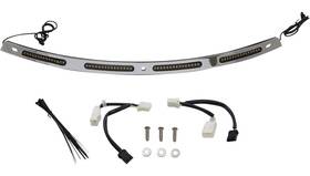 Cd-wt2-seq-01-c Custom Dynamics Windshield Trim With Led Turn Signals - Chrome