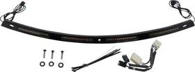 Cd-wt2-seq-05-b Custom Dynamics Black Sequential Led Batwing Windshield Trim