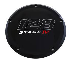 70osbzs03b Custom Engraving Ce Black Billet 128 Stage Iv Derby Cover For Harley Street Bob S 114 22