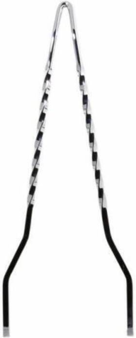 Cv8042b Cycle Visions Twisted Sticks 30 Inch Black Sissy Bar 11 Wide Harley