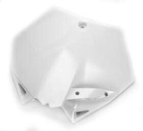 1cyc-0800-42 Cycra Stadium Number Plate - White