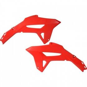 1cyc-1890-32 Cycra Replica Radiator Shrouds Red