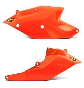 1cyc-2556-22 Cycra Side Number Panels - Orange Motorcycle Dirt Bike 0520-2832