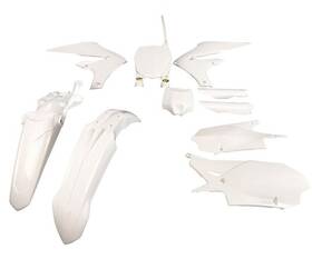 1cyc-9327-42 Cycra Powerflow Plastics Kit White For Yamaha Yz450f/yz250f/yz450fx/yz250fx