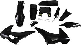 1cyc-9429-12 Cycra 5-piece Replica Plastics Kit Black Husqvarna