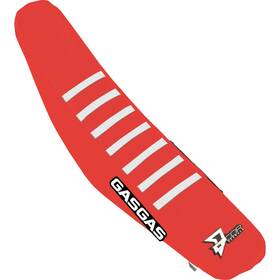 Ft23-ft25 D Cor 30-65-101 Seat Cover - Red/white Ribs Gas Mc