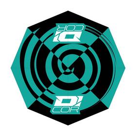 81-109-1 D Cor Dftcor Umbrella Teal/black