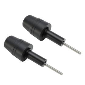 Fs-252-blk Darupsun Crash Bobbin Protector Slider Aluminum Black For Aprilia Sr Gt125/200 2021-2024