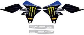 10-50-302 Dcor 2022 Star Racing Yam Graphics Kit - Black Blue Yellow Graphic