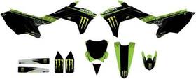 4302-6143 Dcor 20-20-229 Me Energy Fits Kaw Complete Graphics Kit - Black