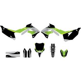 20-20-234 Dcor Dftcor Visuals Cor 9 Kaw Complete Graphic Kit - Black