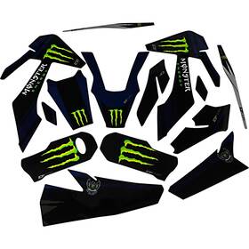 20-70-103 Dcor Dftcor Visuals Me Fits Husqvarna Complete Graphics Kit - Black