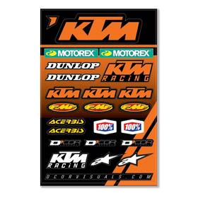40-30-102 Dcor D Cor For Ktm Racing Decal Sheet 12 Mil