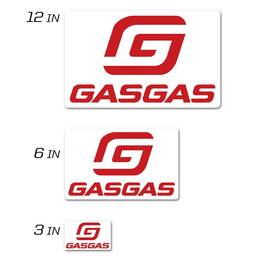 40-65-109 Dcor Squared Gasgas Icon Decal - 6 Inch
