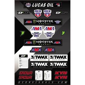 40-90-116 Dcor - Kids Decal Sheet Factory Sticker