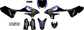20-50-154 Dcor Visuals Dftcor Ft23 Star Racing Monster Yamaha Complete Graphics Kit