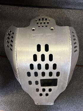 0102-2508 Devol Full Skid Plate Fits Kawasaki Kx250 2021-2024 Kx450 2019-2023
