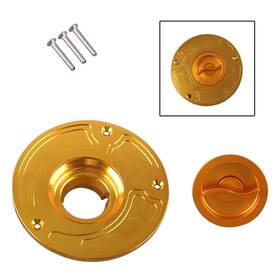 Tube-30yf028 Dictorcoltd Gas Fuel Tank Cap For Honda Cbr 600 F2 F3 F4 F4i And Cbr600 1000rr 2003-11 Gold Hs