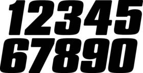 Dd53b-8 Dirt Digits #8 5 Inch Black 3/pk