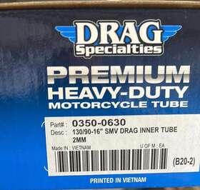 0350-0630 Drag Specialties Heavy Duty Inner Tube 130/90-16