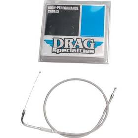 0651-0660 Drag Specialties Alternative Length Braided Idle Cable - 44 Inch