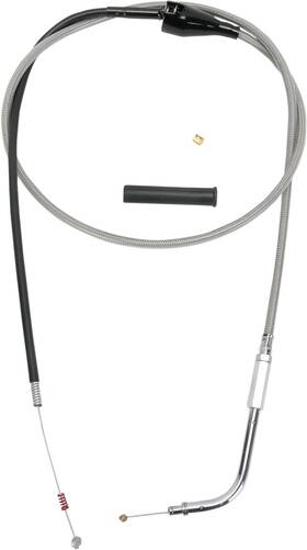 0651-0662 Drag Specialties Alternative Length Braided Idle Cable. 48 Inch #0651-0662