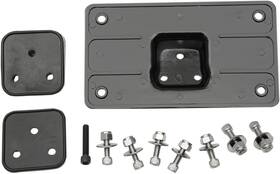 090204 Drag Specialties Fender License Plate Mount - Black