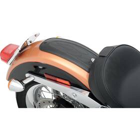1405-0137 Drag Specialties Fender Skin - Flame Stitched Automotive-grade Vinyl Center 15 Inch Lx5.5 W