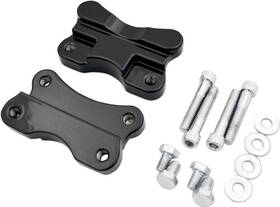 1410-0067 Drag Specialties Fender-to-fork Adapters - Gloss Black