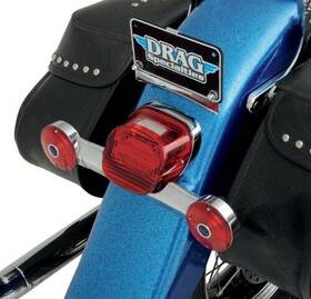 Ds-193810 Drag Specialties 19119-bc4 License Plate Bracket