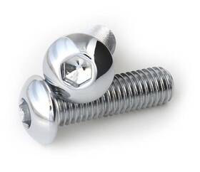 Ds192324 Drag Specialties Button-head Bolts - 5/16 Inch -18 X 1 1/4