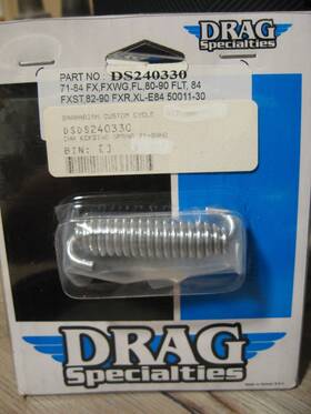 Ds-240330 Drag Specialties / Harley Davidson Chrome Kickstand Spring 1948-1990 Fx Fl Flh Xl