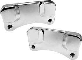 Xf-2-1410-0097 Drag Specialties Chrome Fender-to-fork Adapters Aluminum 1410-0097