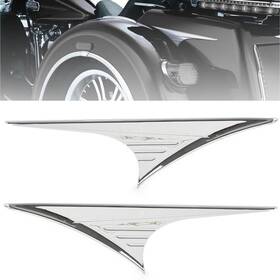 Dreamhighh 550756748393 For Harley Tri Glide Ultra Flhtcutg Trike Flhxxx Rear Trunk Side Accents Trim 2x