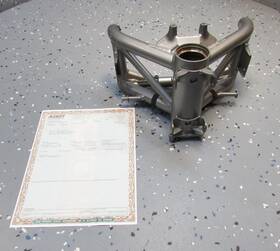 47010391c Ducati 2002 Frame Chassis Neck Rebuildable Slvg 97-07 St4