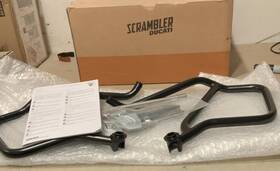 96781081a Ducati C1 Scrambler Steel Engine Crash Bars Cage New